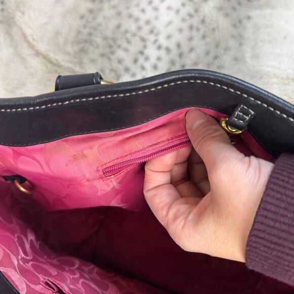 Coach Vintage Y2K Legacy 65th Anniversary Black Leather Shoulder Bag - Picture 9 of 9